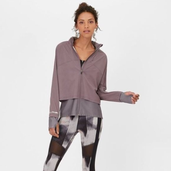 Sweaty Betty Jackets & Blazers - Sweaty Betty Women's Gray Jacket